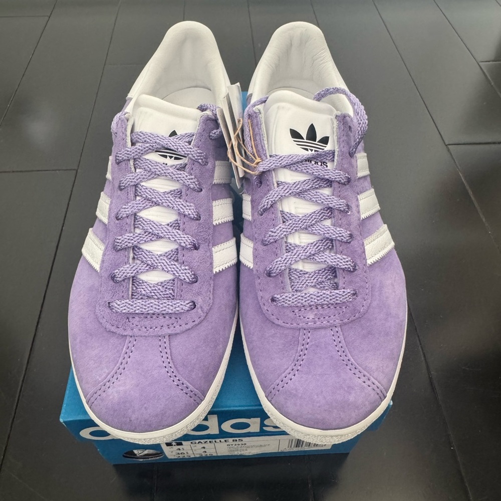 Adidas 1st edition archive series Gazelle 85 lilac Sneakers US 4.5m/ 36.5 BNWT